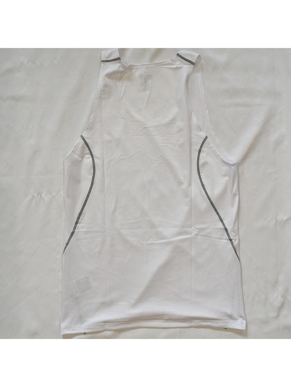 Nike Pro Combat NBA Compression Tank Top Men's L White Dri-FIT Basketball NWT - Picture 3 of 8